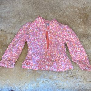 Gymboree Light floral jacket size 6